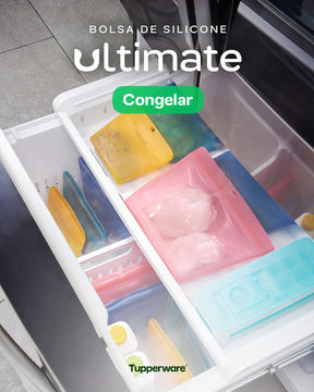 Saco de Silicone Multiuso GG Ultimate Tupperware Vermelho 2,9L