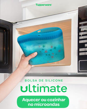 Saco de Silicone Multiuso M Ultimate Verde Tupperware 1L
