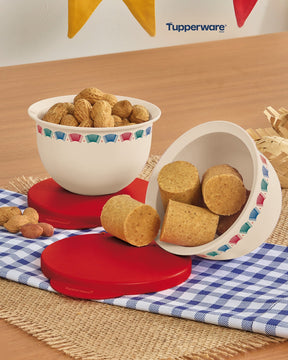 Tigela Bowl Murano Tupperware Festa Junina Sabor De Arraiá 200Ml