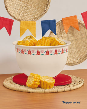 Tigela Bowl Murano Tupperware Festa Junina Sabor De Arraiá 2,5L