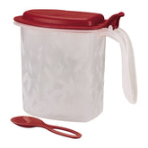 Porta Alimentos Temperos Bumbu Tupperware 500ml Cereja