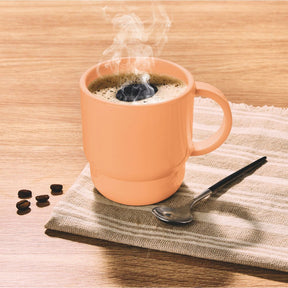 Caneca para Café e Chá Tupperware 265ml Creme