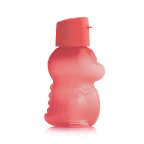 Garrafa de Água Infantil Tupperware Eco Kids Formato Dino Vermelho 350ml
