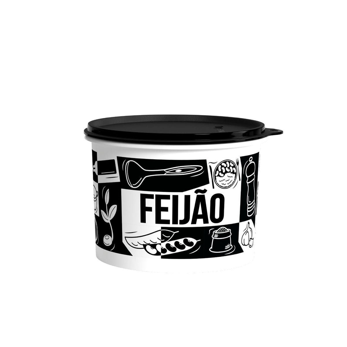Pote para alimentos Tupper Caixa Feijão Tupperware 2Kg Pop Box