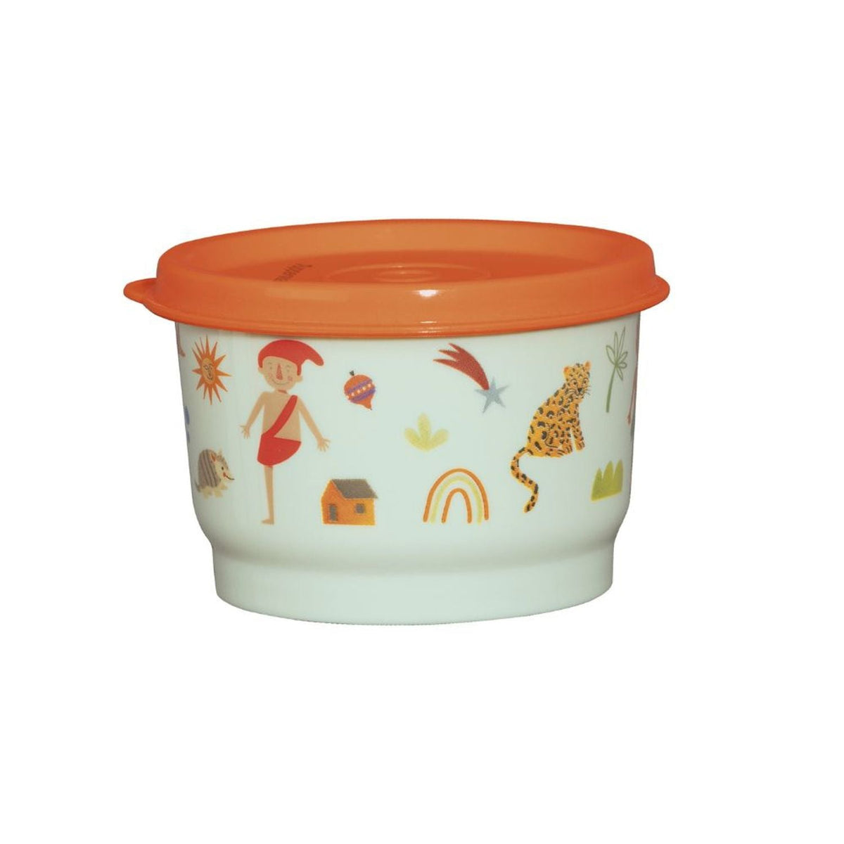 Pote Infantil Tupperware Folclore Laranja 140ml