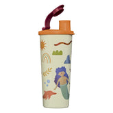 Copo Infantil Com Bico Folclore Tupperware 470ml Laranja