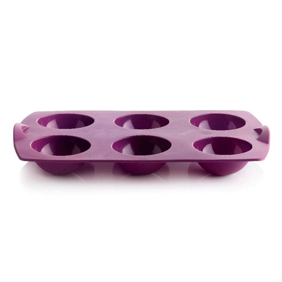 Forma de Silicone Meia Lua Tupperware Roxo