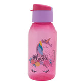 Garrafa de Água Eco Tupper Tupperware 350ml Rosa Unicórnio