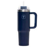 Copo Térmico Big T Com Canudo Tupperware Azul 1,1L