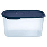 Pote Hermético Retangular One Touch Fresh Tupperware Azul 2,85L