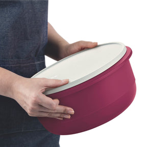 Tigela com Tampa Tupperware Vinho 6L