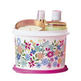 Pote para alimentos Tupper Caixa Bouquet de Amor Tupperware 1,1L Floral