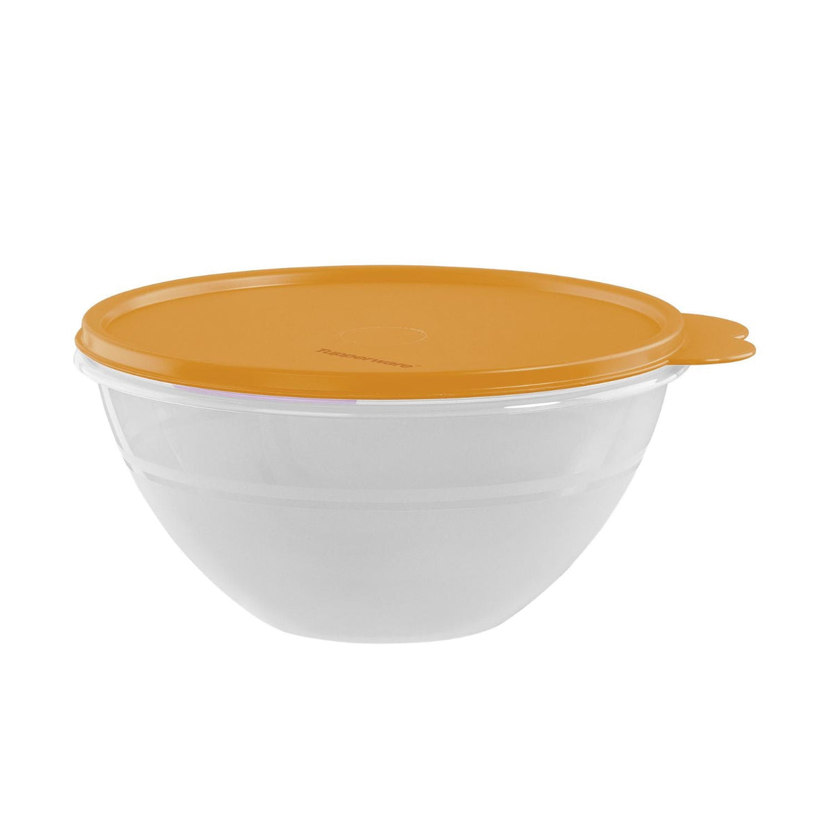 Tigela Bowl Maravilhosa Tupperware 1L Damasco Amarela