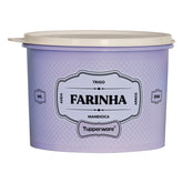 Pote de Farinha de Trigo Tupperware Essences Lilás 1,8kg