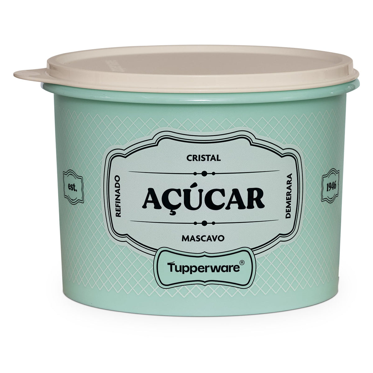 Pote de Açucar Tupperware Essences Azul 1,4kg