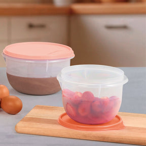 Tigela Batedeira Tupperware Pêssego 1L Natural