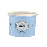 Pote de Arroz Tupperware Tupper Caixa Essences 2Kg Azul