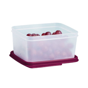 Pote Hermético Tupperware Basic Line 500ml Marsala