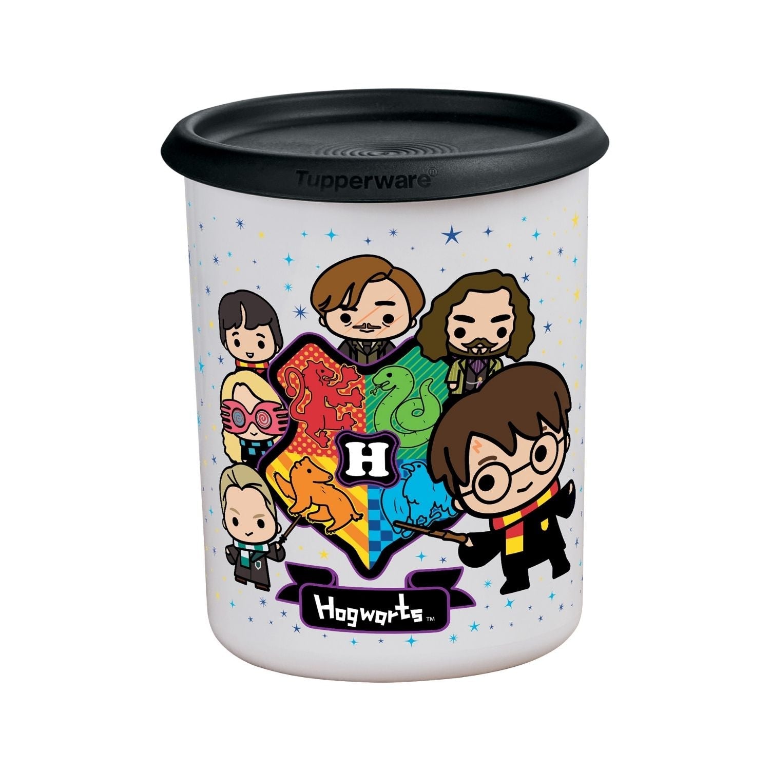 Pote Tupperware Instantânea Mágica Harry Potter 1,3L Colorido